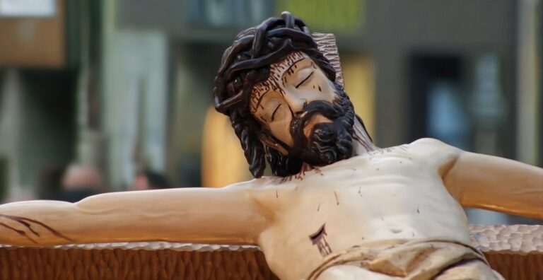 Nuestro Cristo de la Esperanza en la Procesión del Santo Entierro